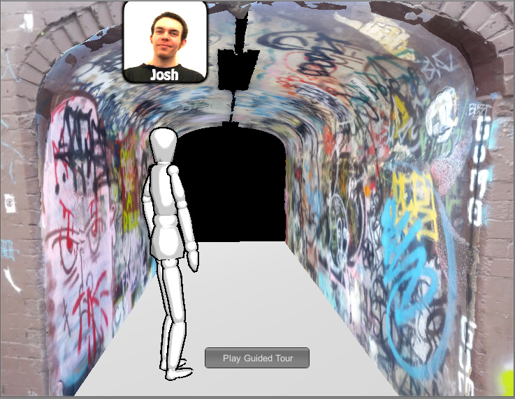 Guided Tours in Virtual Environments